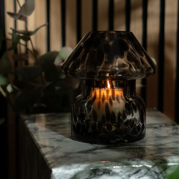 Nordic Noir Refillable Candle Lamp Set, 8 of 10