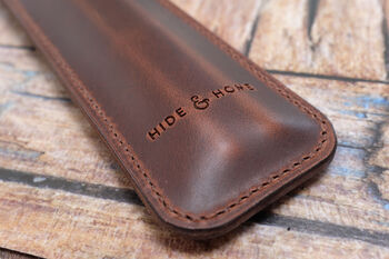 Personalised Leather Drumstick Carry Case, 7 of 12