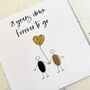 21st Wedding Anniversary Card Brass Anniversary, thumbnail 3 of 5
