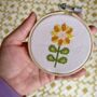 Flower Mini Cross Stitch Kit, thumbnail 4 of 5