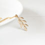 Gold Plated Branch Necklace, thumbnail 1 of 7
