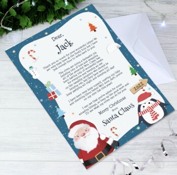 Personalised Childs Christmas Letter, 2 of 5