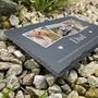 Personalised Photo Memorial Slate Grave Marker 30 X 20cm, thumbnail 2 of 9
