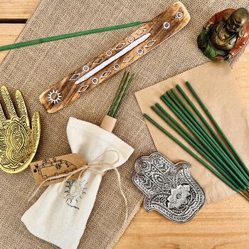 Jasmine Blossom Incense Sticks Premium Hand Dipped Incense Sticks, 6 of 11