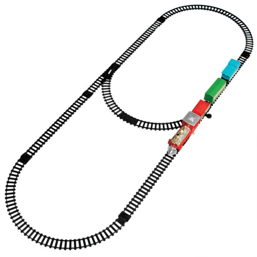 traditional miniature train set