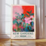 Kew Gardens Pink Flower Art Print, thumbnail 1 of 5