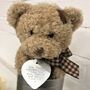 Personalised Valentine Teddy In A Tin, thumbnail 2 of 5