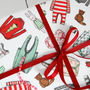 Baby's First Christmas Wrapping Paper, thumbnail 3 of 8