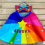 Personalised Heart Girl Power Cape, thumbnail 7 of 7