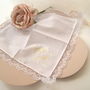 Ladies Wedding Gift Handkerchief Happy Tears, thumbnail 5 of 8