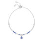 September Sapphire Birthstone Charm Bracelet Gift, thumbnail 2 of 4