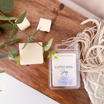 More Sleepy Essential Oil Aromatherapy Wax Melt/Candle, 3 of 3