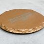 Personalised Copper Painted Slate Coasters, thumbnail 4 of 5