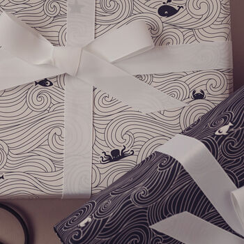 Luxury Wrapping Paper 'Drifting Off' Print, 4 of 5