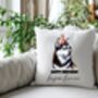 Personalised Husky Birthday Party Cushion, thumbnail 1 of 2