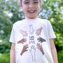 Hands Up For Equality Organic Children's T Shirt, thumbnail 1 of 8
