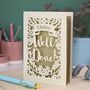 Personalised 'Well Done' Papercut Card, thumbnail 2 of 6
