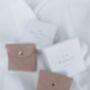 Pink Personalised Bridal Party Jewellery Pouches, thumbnail 2 of 5