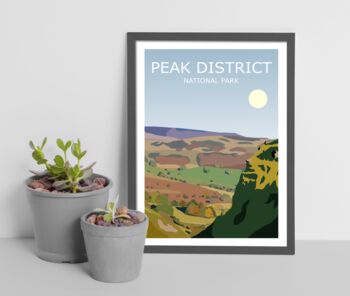 The Peak District National Park Art Print, 3 of 4