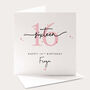 Personalised 16th Birthday Card For Her, thumbnail 1 of 4