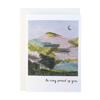 Mountains So Proud Of You Card, 3 of 4