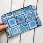 Portugal Tiles Blue And White Cotton Cosmetics Bag, thumbnail 1 of 9
