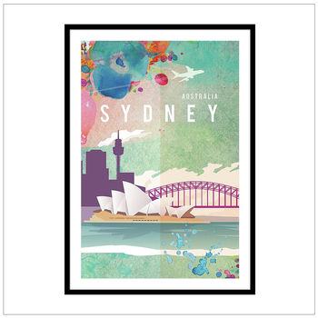 Sydney Australia Art Print, 2 of 4