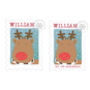 Personalised Rudolph 'My 1st Christmas' Baby Vest, thumbnail 5 of 6