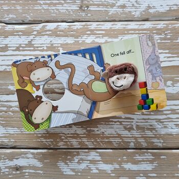 'Five Little Monkeys' Finger Puppet Book, 2 of 2