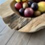 Heavy Large 50cm Teak Root Wooden Heavy Fruit And Nut Bowl 6kg, thumbnail 5 of 12