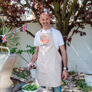 Personalised Father's Day Daddy BBQ Apron, 2 of 12