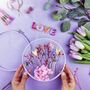 Floral ‘Love’ Embroidery Kit With Real Dried Flowers, thumbnail 6 of 8