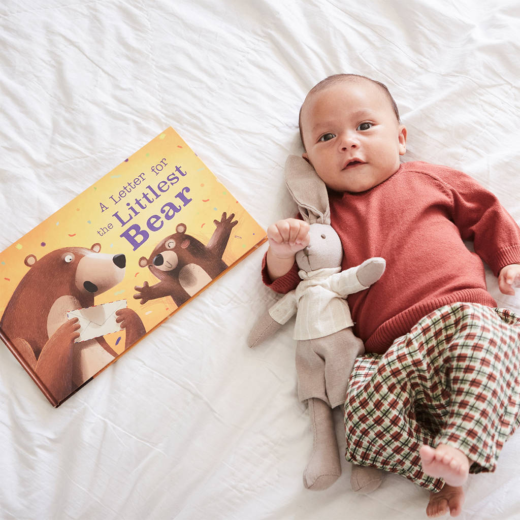 Personalised Baby Book: A Letter For The Littlest Bear, 1 of 6