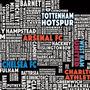 Standard London Women's Super League Football Team Map, thumbnail 4 of 4