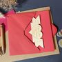 Personalised Wooden Heart Valentine’s Keepsake Card, thumbnail 6 of 9