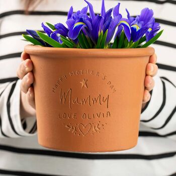 Personalised Handwritten Engraved Pot, 2 of 12
