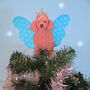 Brown Poodle Tree Topper, thumbnail 4 of 4