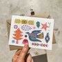 Scandinavian Christmas Cards And Envelopes Set Of Eight, thumbnail 10 of 10