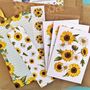 Sunflower Stationery Gift Set, thumbnail 2 of 6