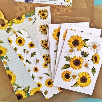 Sunflower Stationery Gift Set, 2 of 6