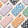 Daisy Phone Case | Custom Colour | iPhone, thumbnail 1 of 9
