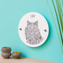 Personalised Fluffy Cat Wall Plaque, thumbnail 1 of 4