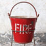 Upcycled Fire Bucket Planter, thumbnail 3 of 7