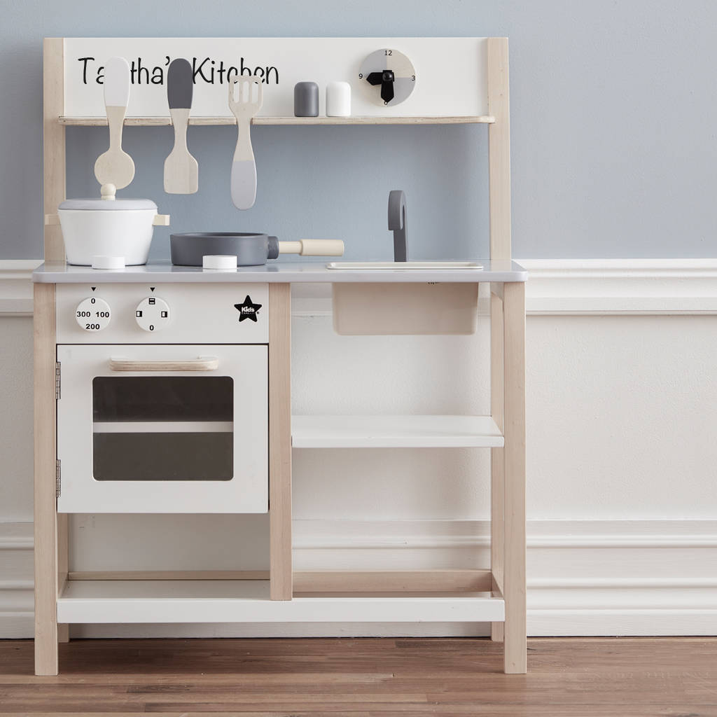 Personalised kids kitchen on sale