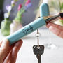Personalised Eco Friendly Metal Straw Keyring For Her, thumbnail 3 of 12