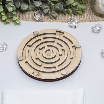 Wedding Favour Labyrinth Tilting Maze Game, 4 of 4