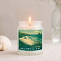 Holywell Bay Scented Glass Jar Candle • Cornwall • Cornish Gift • Coastal Living • Gift Box, thumbnail 1 of 3