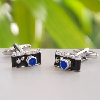 Personalised Camera Cufflinks, 3 of 9