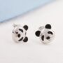 Sterling Silver Cute Panda Stud Earrings, thumbnail 4 of 12