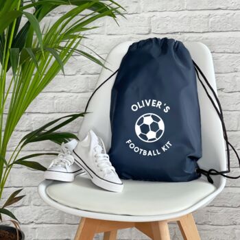 Kids Personalised Football Kit Bag, 4 of 12